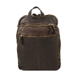 Milano Leather Backpack - Dark Brown