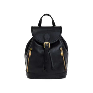 Toscana Leather Backpack - Black