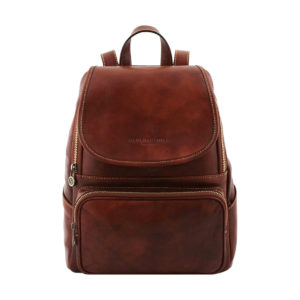 Venezia Leather Backpack - Brown