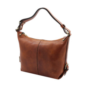 Lorainne Leather Bag - Honey