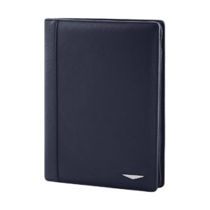 Toronto Leather Document Holder - Dark Blue