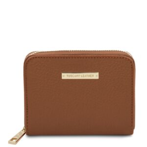 Kore Leather Wallet - Cognac