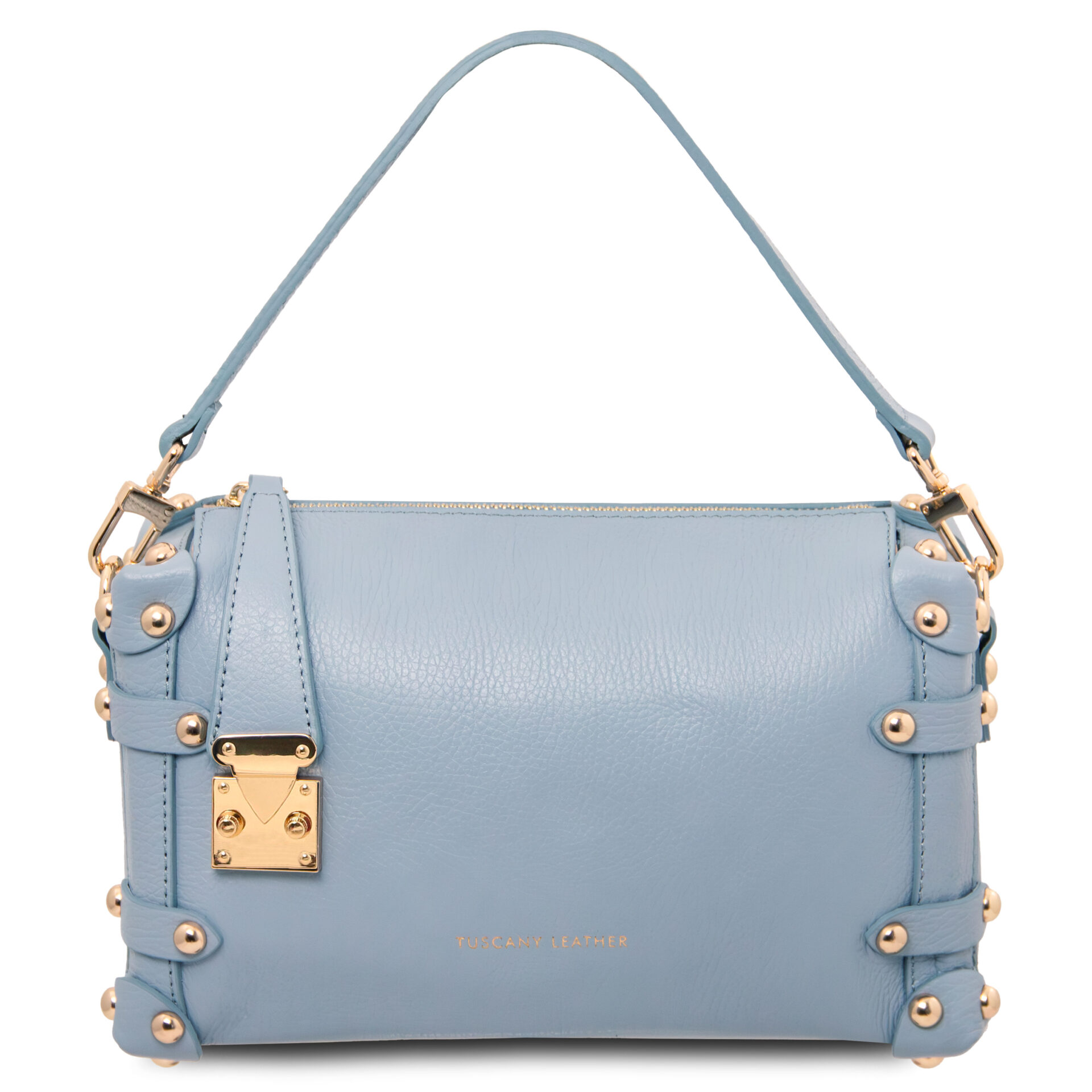 Praline Soft Leather Duffle Bag